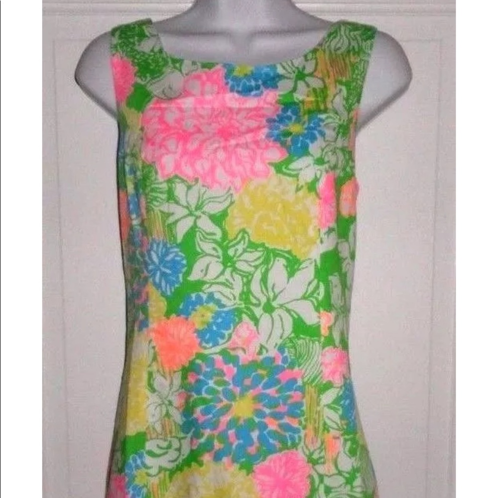 Lilly Pulitzer Cathy Shift Hibiscus Stroll 14
